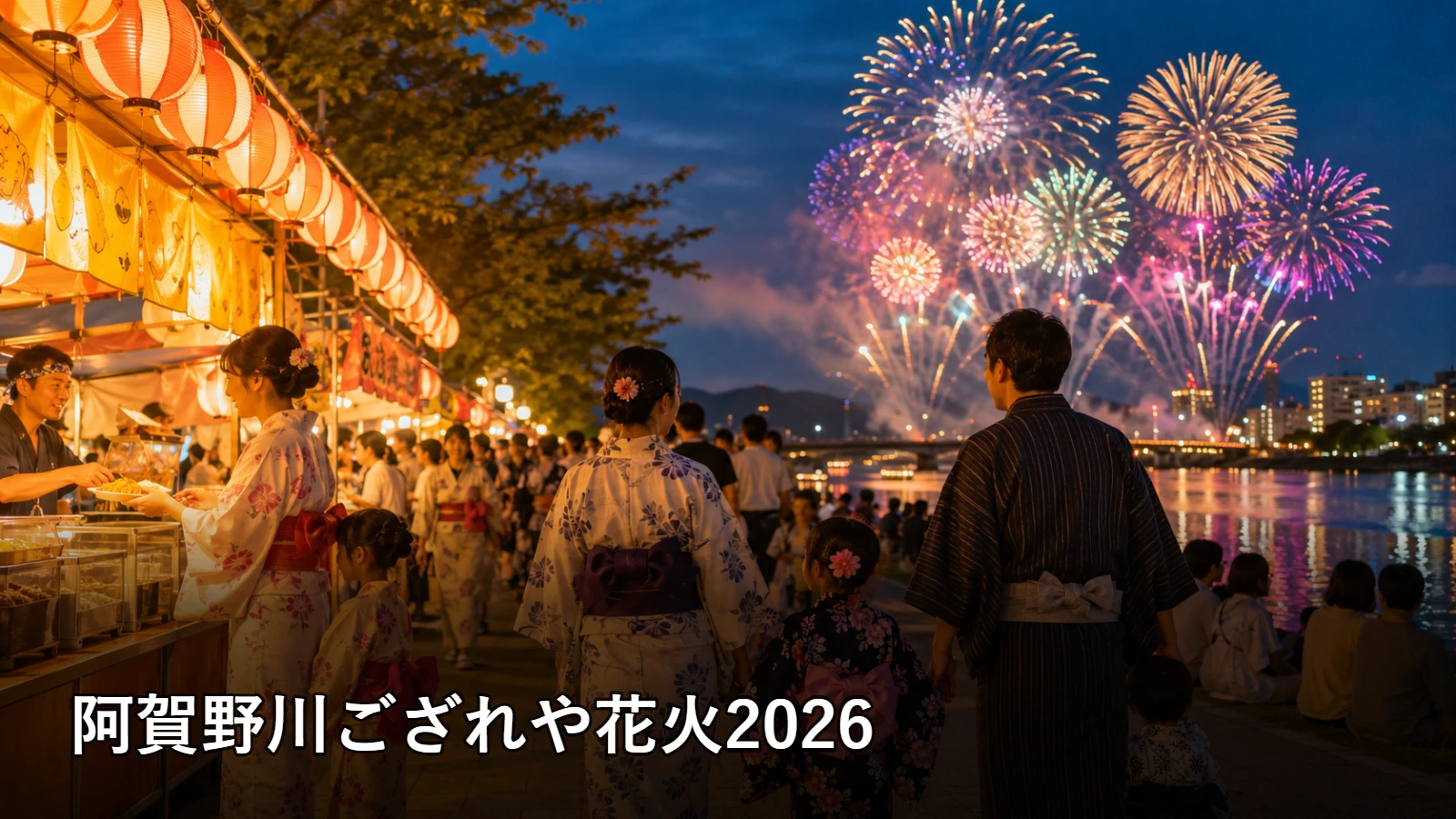 阿賀野川ござれや花火2026の開催情報・観覧場所・アクセスを紹介するアイキャッチ画像