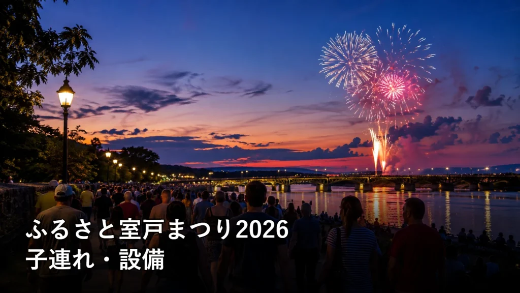 ふるさと室戸まつり2026の子連れ・設備を紹介する画像