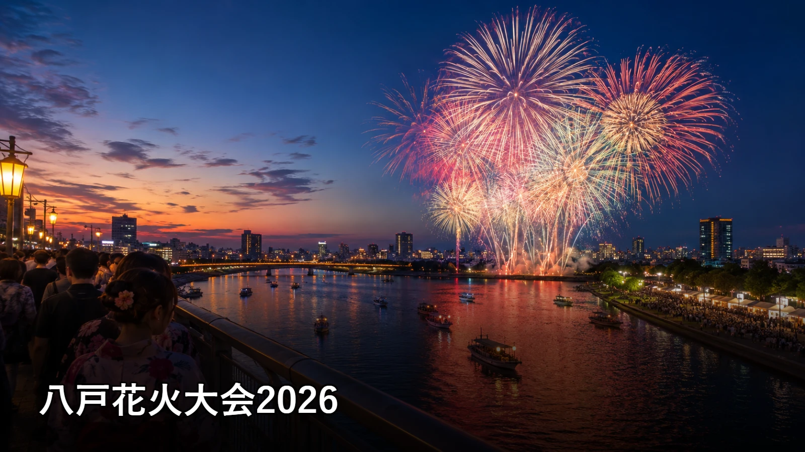 八戸花火大会2026の開催情報・観覧場所・アクセスを紹介するアイキャッチ画像