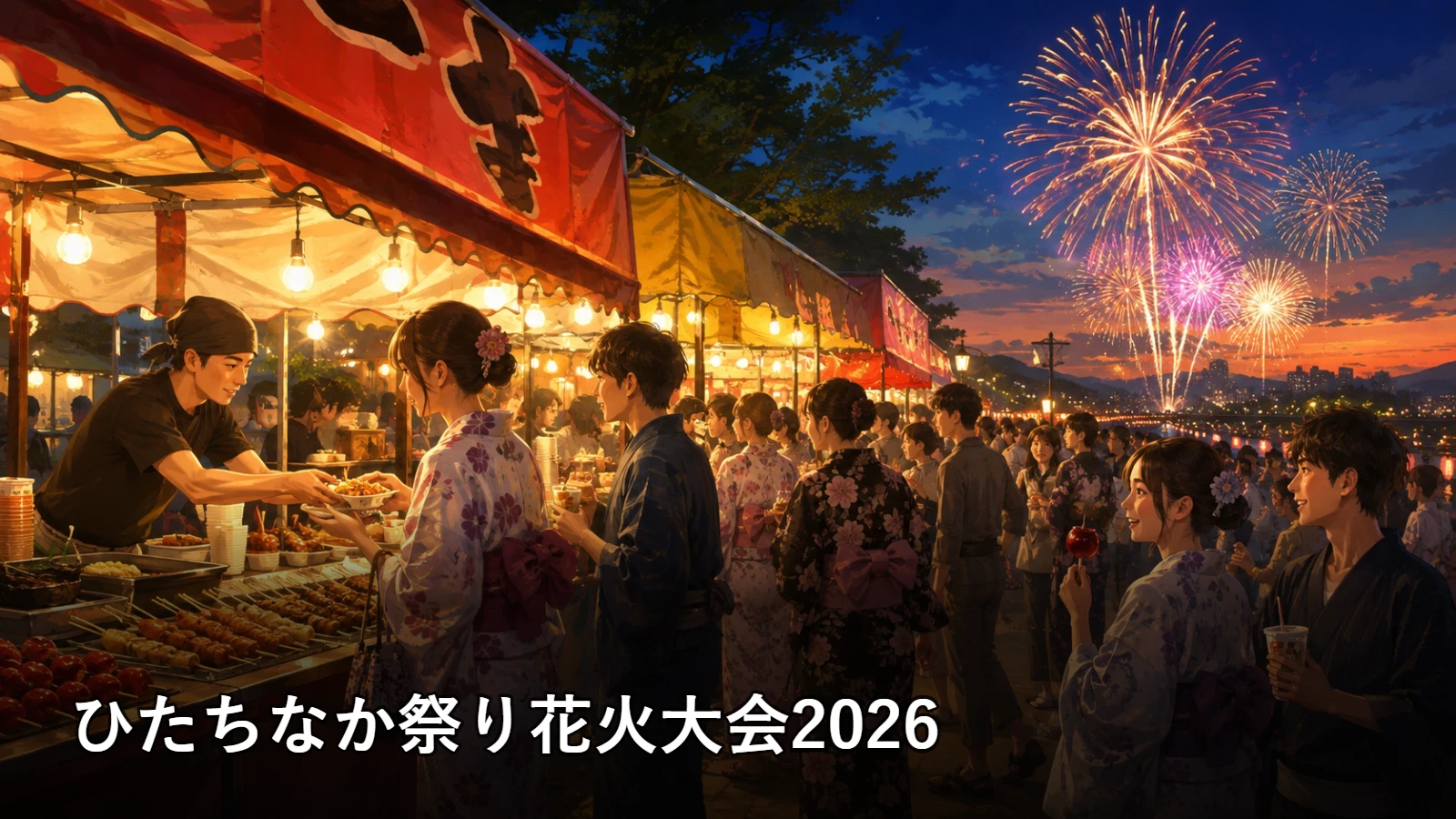 ひたちなか祭り花火大会2026の開催情報・観覧場所・アクセスを紹介するアイキャッチ画像