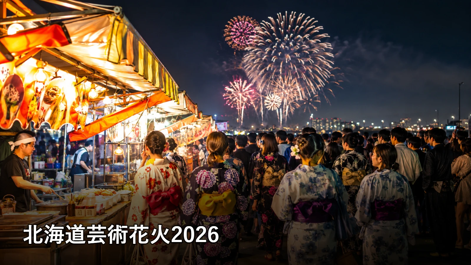 北海道芸術花火2026の開催情報・観覧場所・アクセスを紹介するアイキャッチ画像