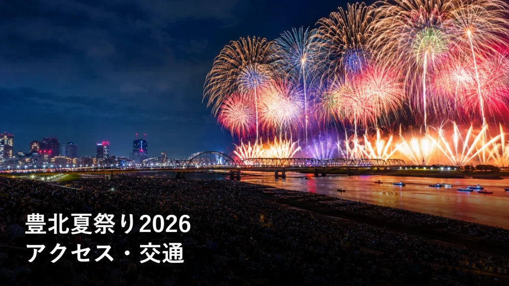 豊北夏祭り2026のアクセス・交通を紹介する画像