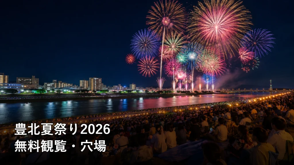 豊北夏祭り2026の無料観覧・穴場を紹介する画像