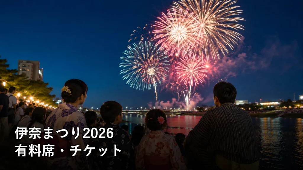 伊奈まつり2026の有料席・チケットを紹介する画像