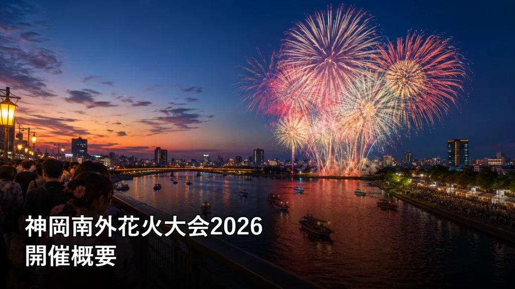 神岡南外花火大会2026の開催概要を紹介する画像