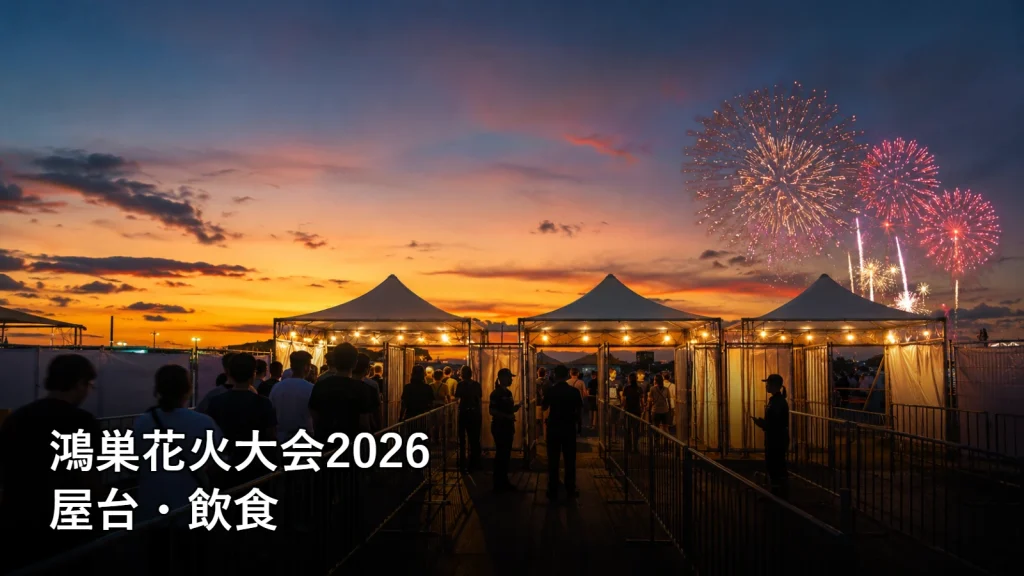 鴻巣花火大会2026の屋台・飲食を紹介する画像