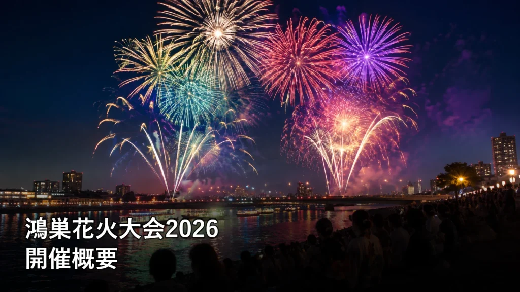 鴻巣花火大会2026の開催概要を紹介する画像