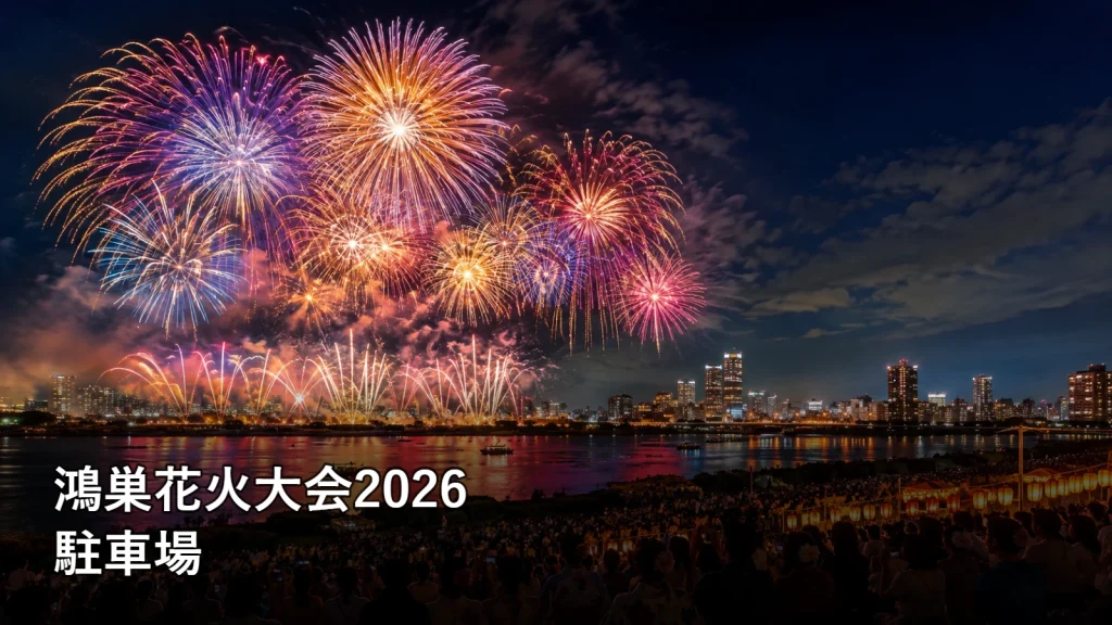 鴻巣花火大会2026の駐車場を紹介する画像