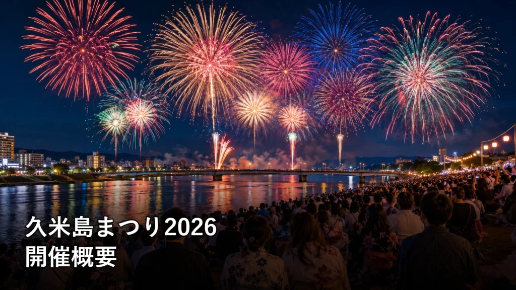 久米島まつり2026の開催概要を紹介する画像
