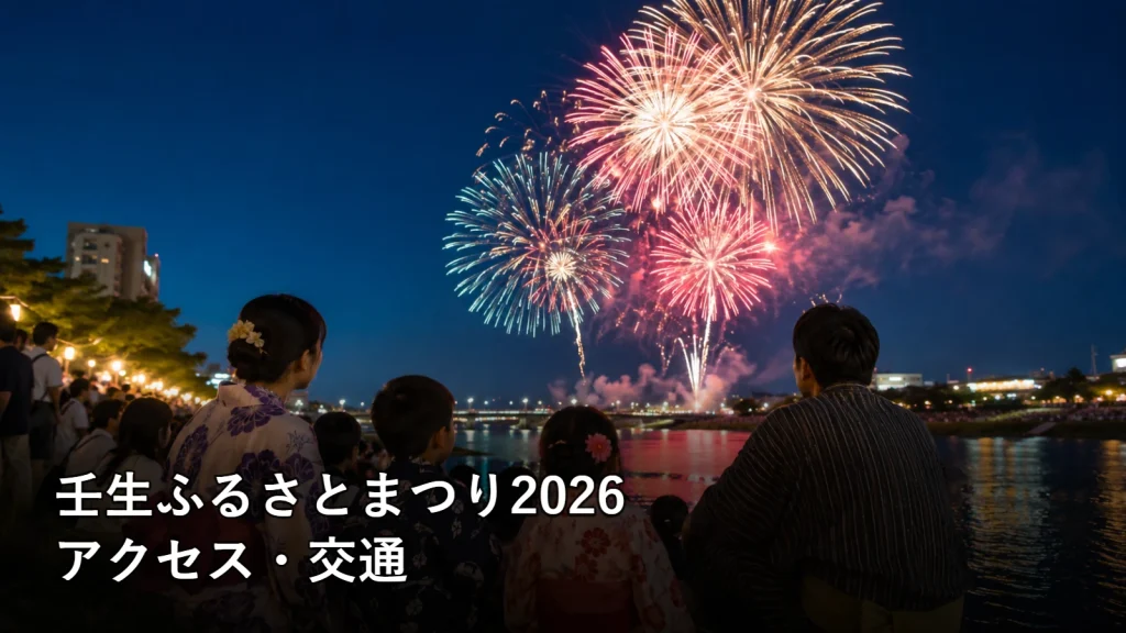 壬生ふるさとまつり2026のアクセス・交通を紹介する画像