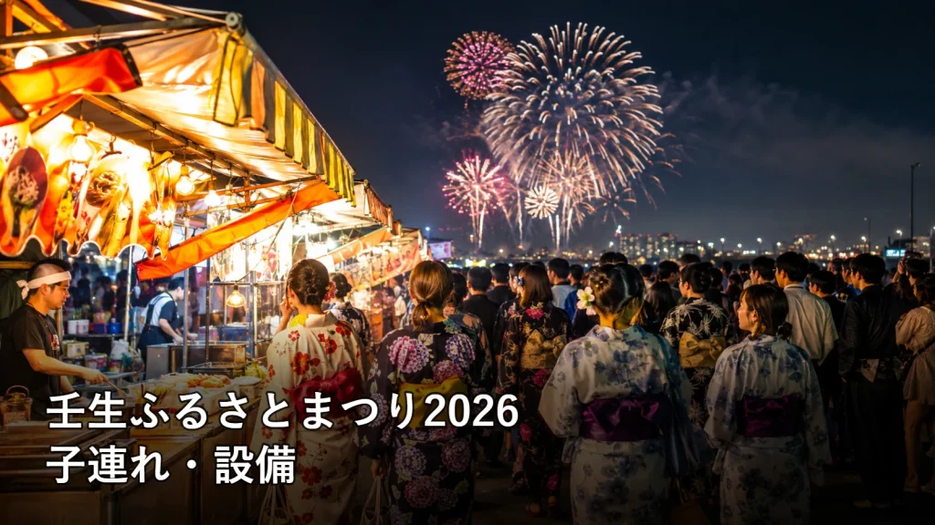 壬生ふるさとまつり2026の子連れ・設備を紹介する画像