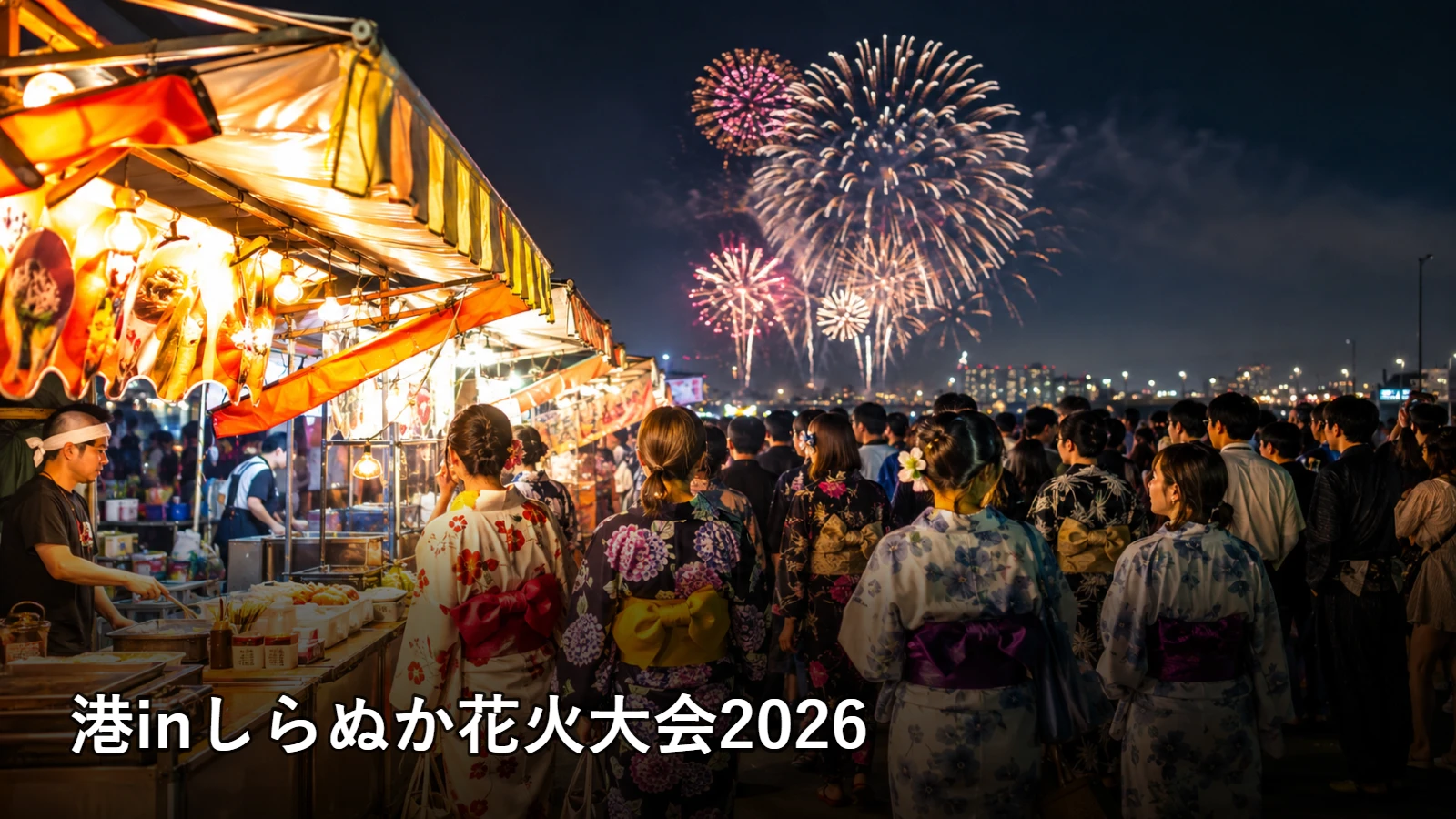 港inしらぬか花火大会2026の開催情報・観覧場所・アクセスを紹介するアイキャッチ画像