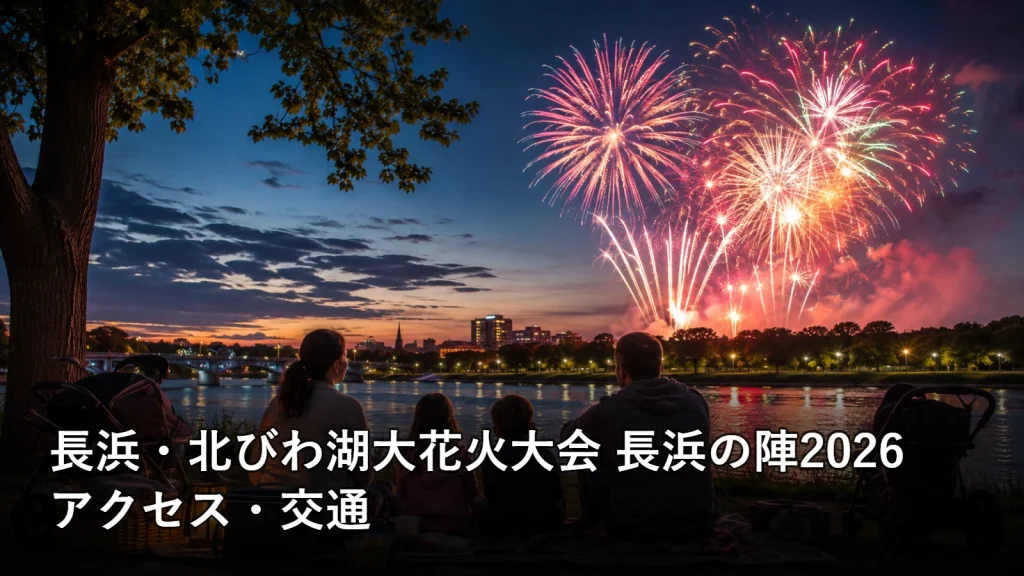 長浜・北びわ湖大花火大会 長浜の陣2026のアクセス・交通を紹介する画像