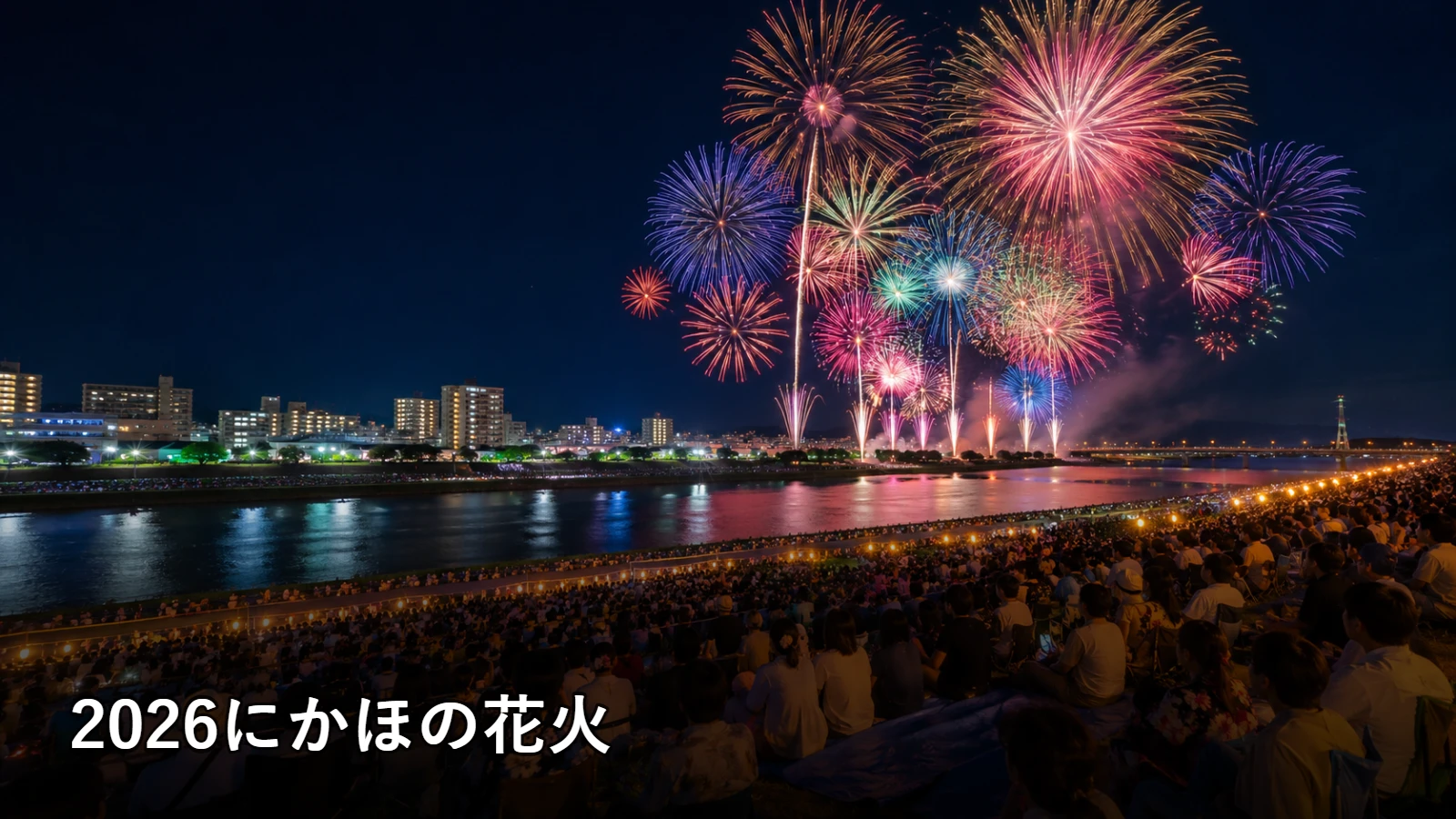 2026にかほの花火の開催情報・観覧場所・アクセスを紹介するアイキャッチ画像