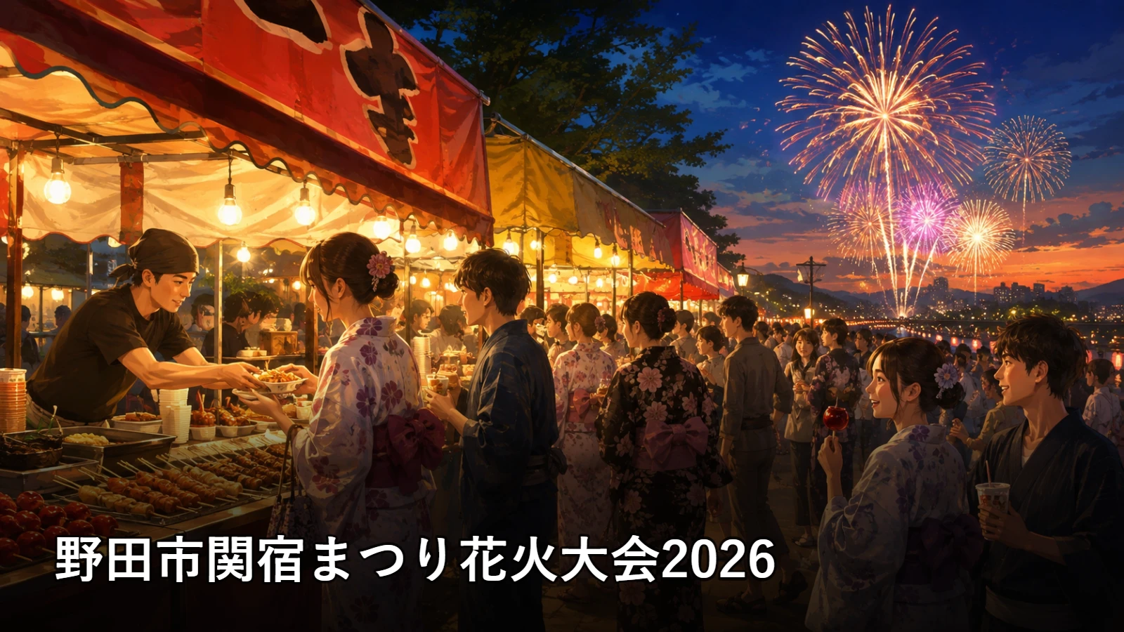 野田市関宿まつり花火大会2026の開催情報・観覧場所・アクセスを紹介するアイキャッチ画像