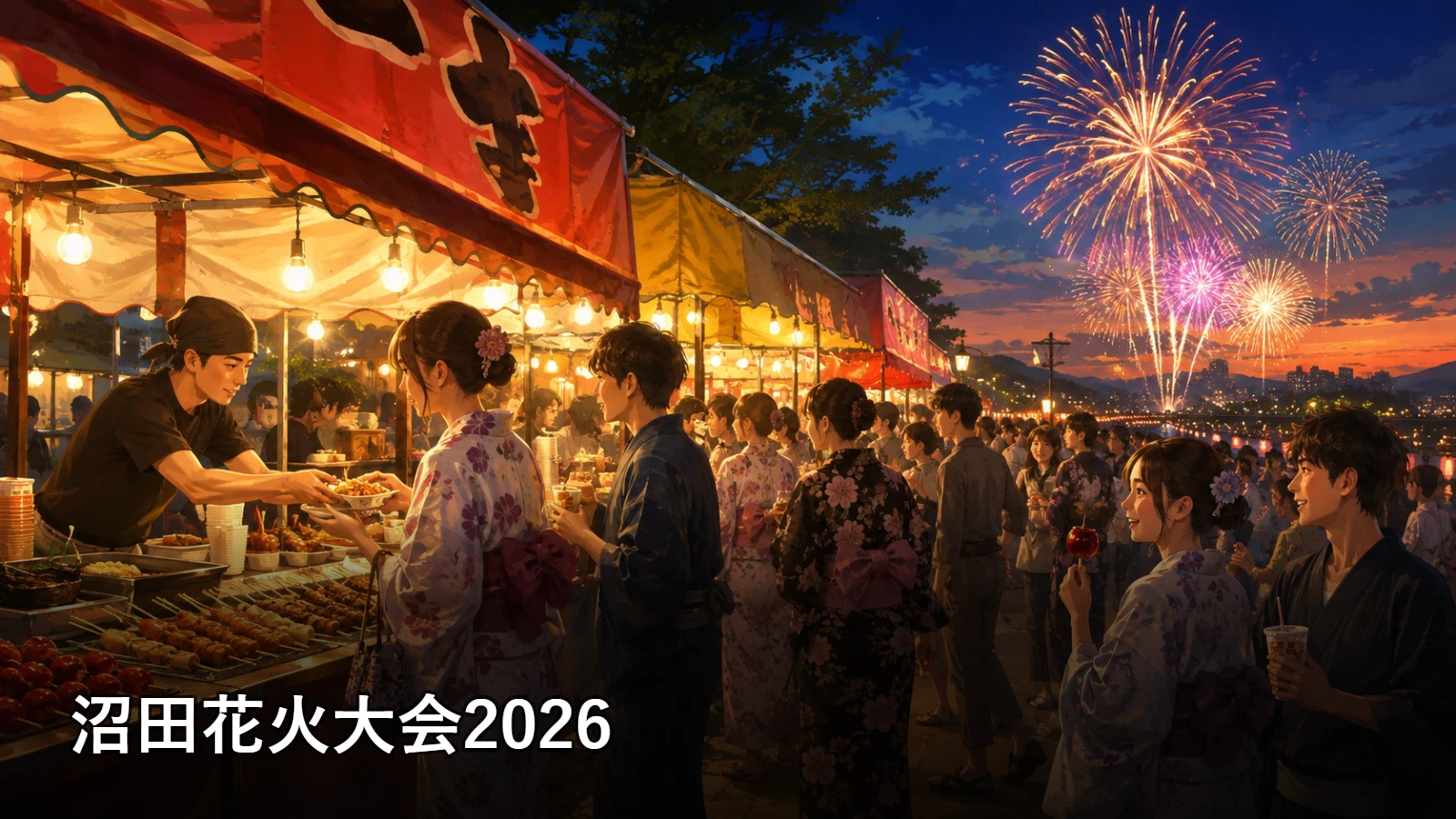 沼田花火大会2026の開催情報・観覧場所・アクセスを紹介するアイキャッチ画像