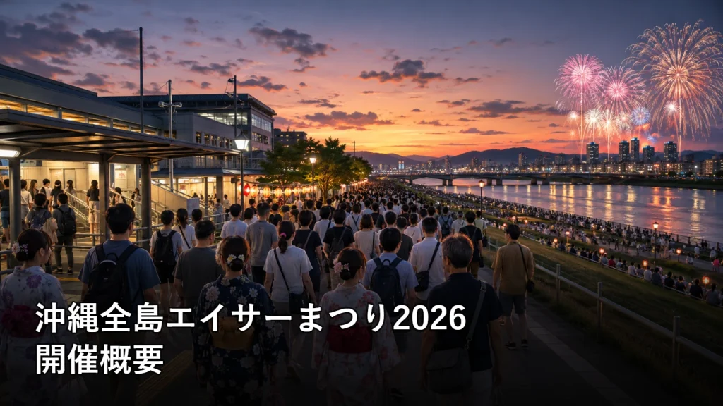 沖縄全島エイサーまつり2026の開催概要を紹介する画像