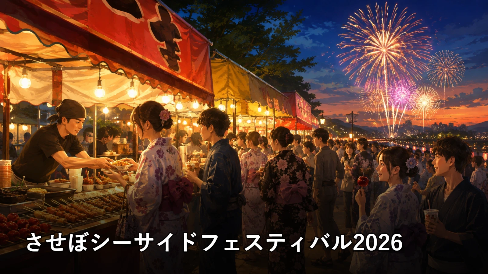 させぼシーサイドフェスティバル2026の開催情報・観覧場所・アクセスを紹介するアイキャッチ画像