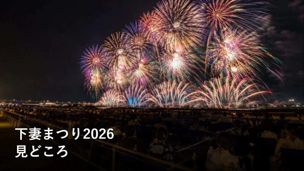 下妻まつり2026の見どころを紹介する画像