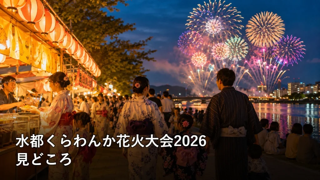 水都くらわんか花火大会2026の見どころを紹介する画像