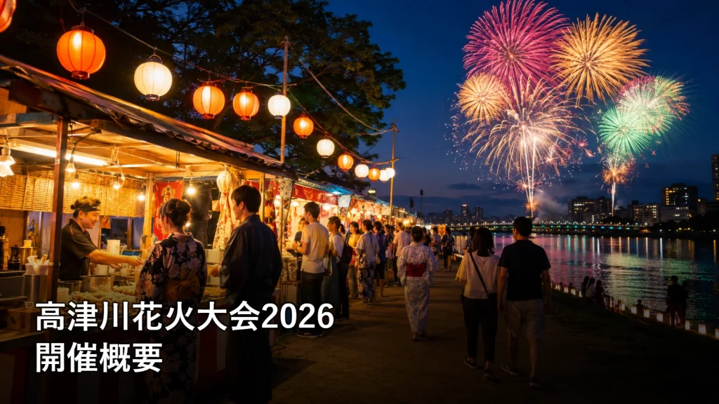 高津川花火大会2026の開催概要を紹介する画像