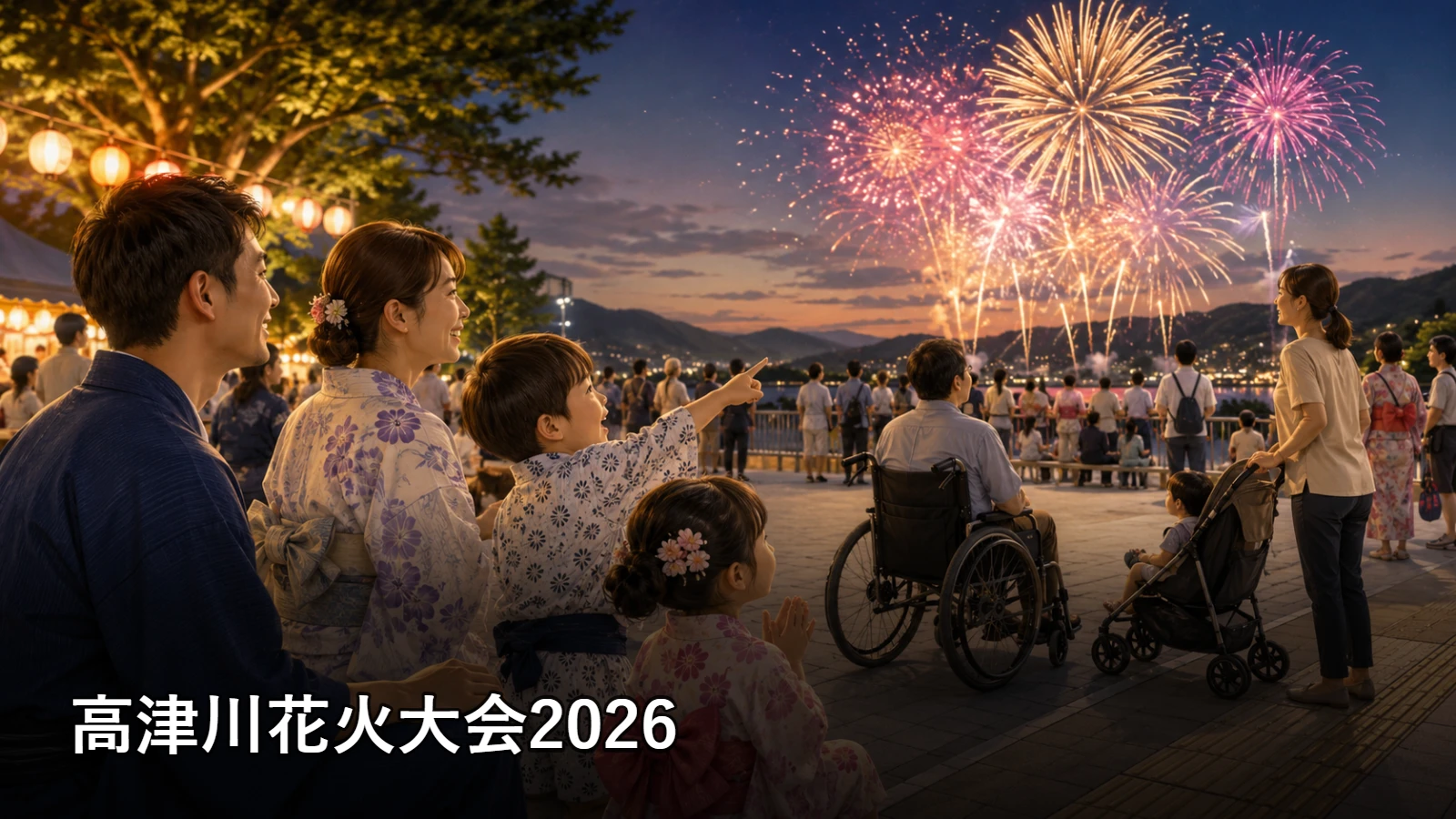 高津川花火大会2026の開催情報・観覧場所・アクセスを紹介するアイキャッチ画像