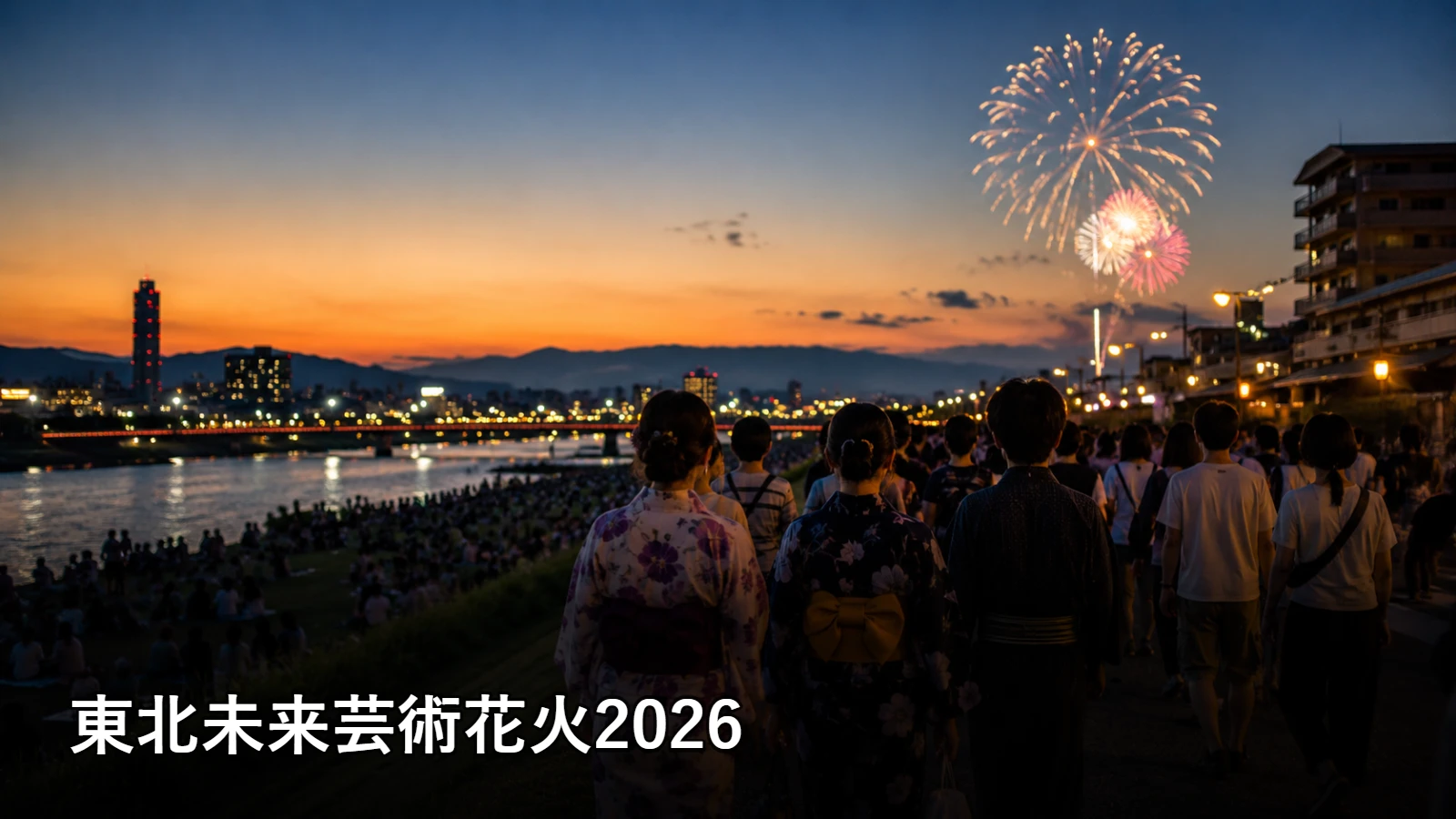 東北未来芸術花火2026の開催情報・観覧場所・アクセスを紹介するアイキャッチ画像