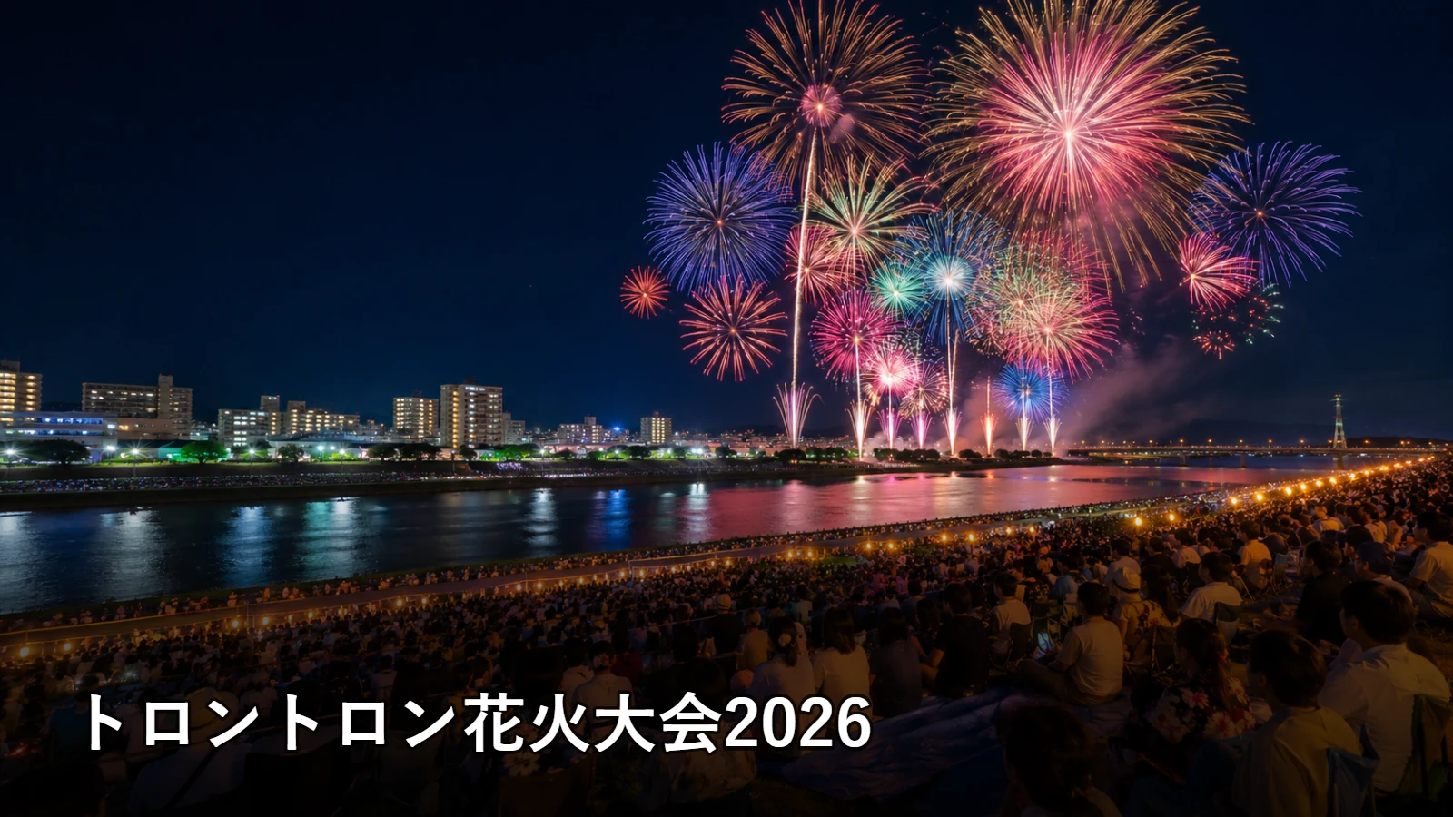 トロントロン花火大会2026の開催情報・観覧場所・アクセスを紹介するアイキャッチ画像