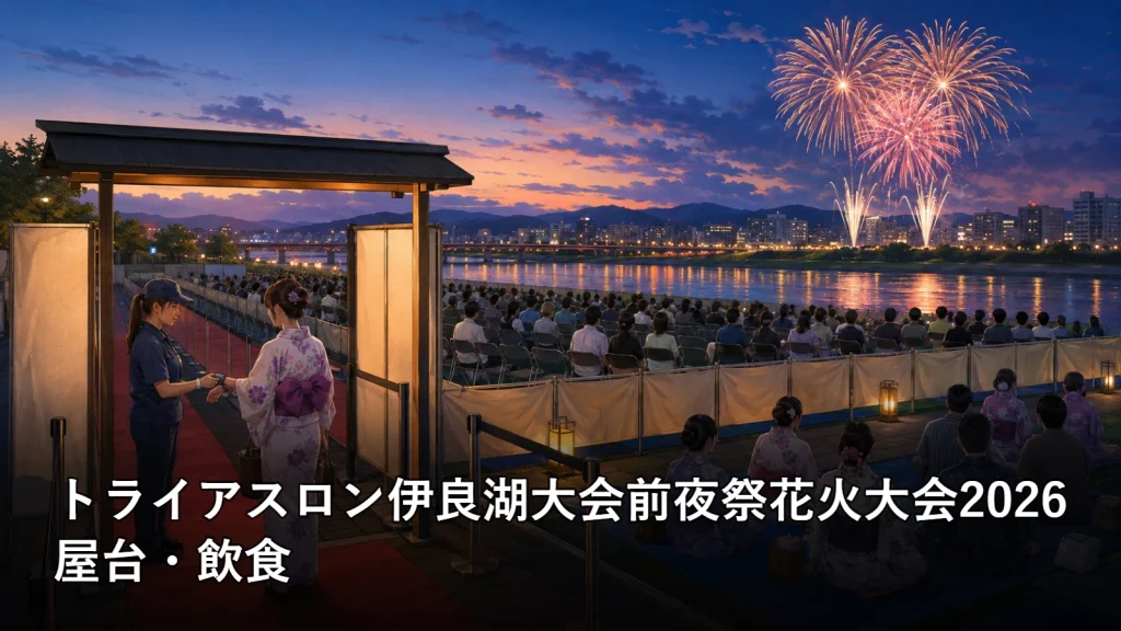 トライアスロン伊良湖大会前夜祭花火大会2026の屋台・飲食を紹介する画像