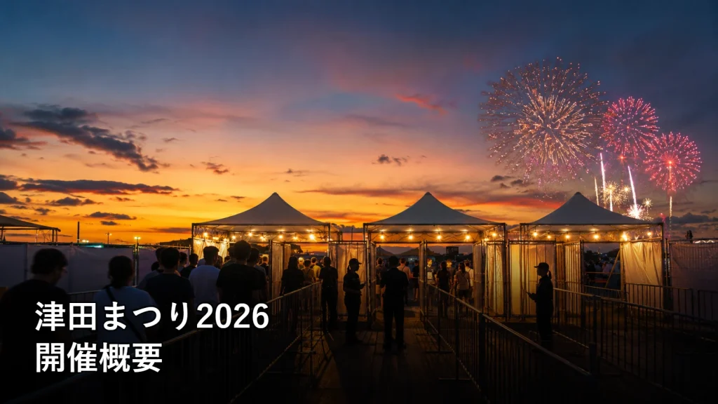 津田まつり2026の開催概要を紹介する画像