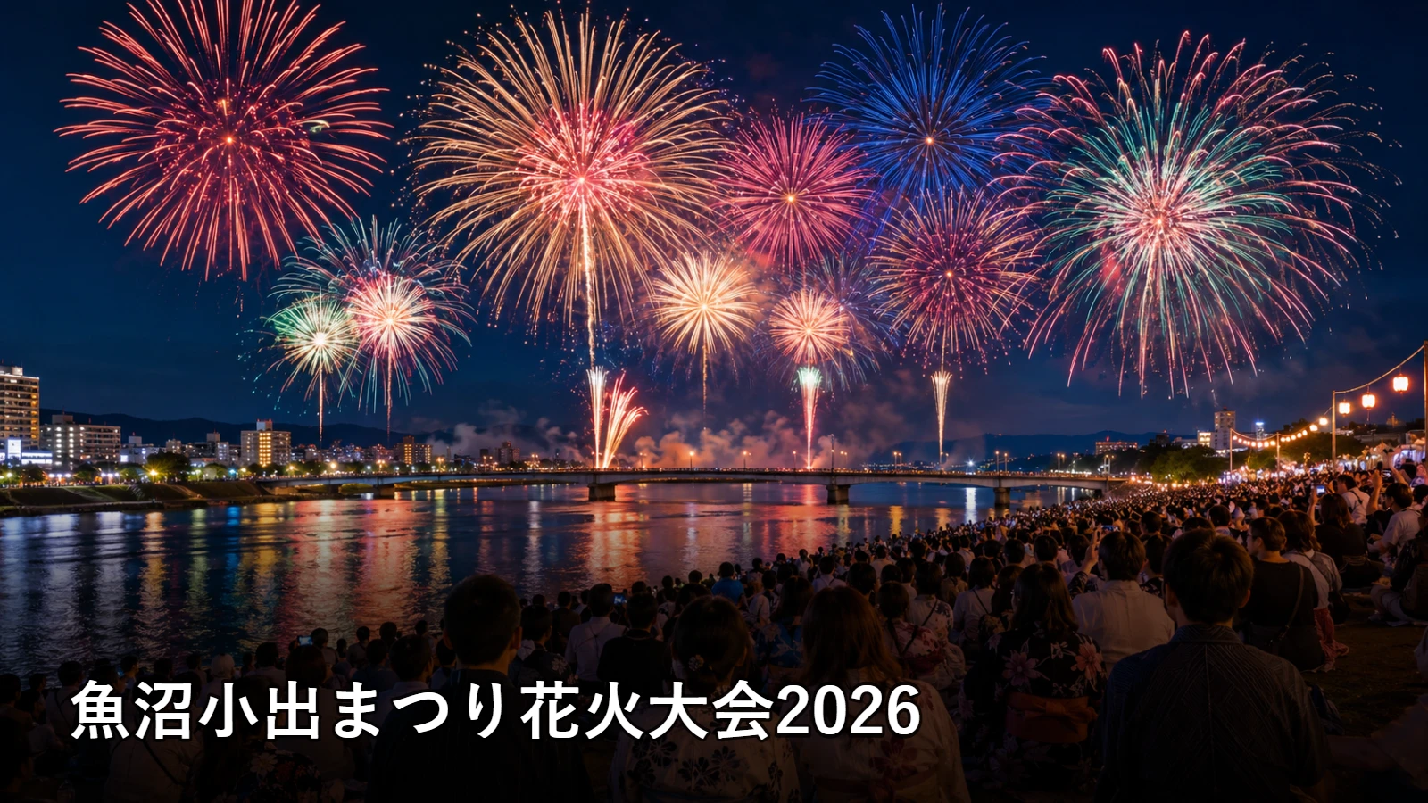 魚沼小出まつり花火大会2026の開催情報・観覧場所・アクセスを紹介するアイキャッチ画像