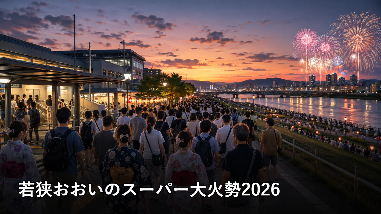 若狭おおいのスーパー大火勢2026の開催情報・観覧場所・アクセスを紹介するアイキャッチ画像