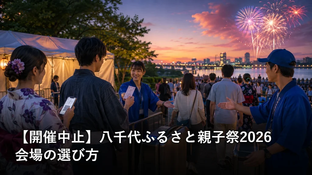 【開催中止】八千代ふるさと親子祭2026の会場の選び方を紹介する画像