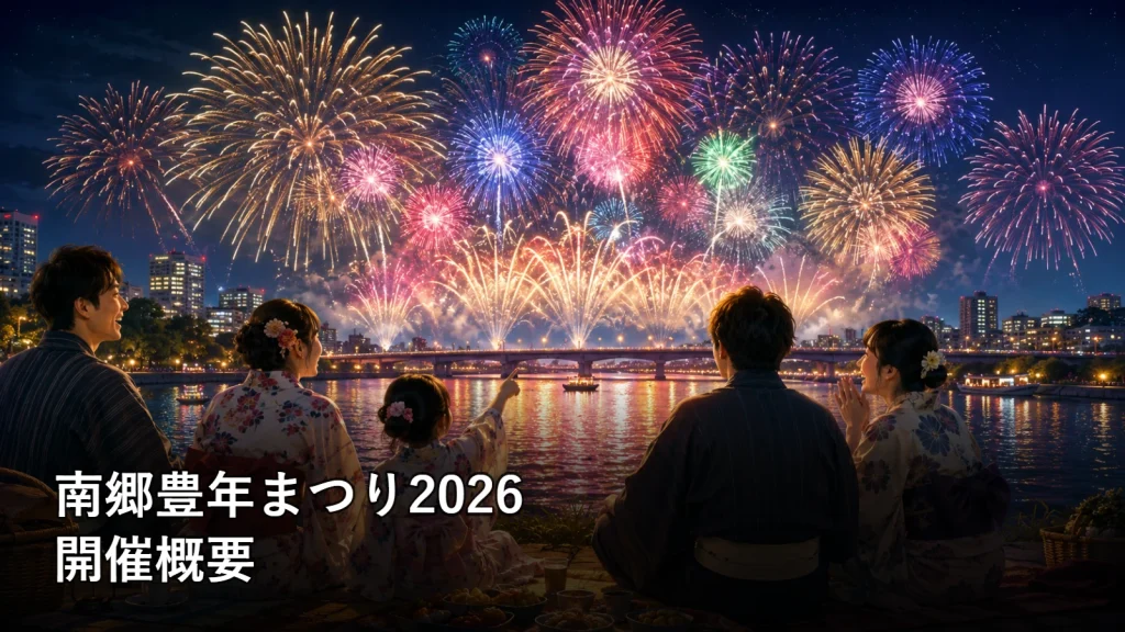 南郷豊年まつり2026の開催概要を紹介する画像