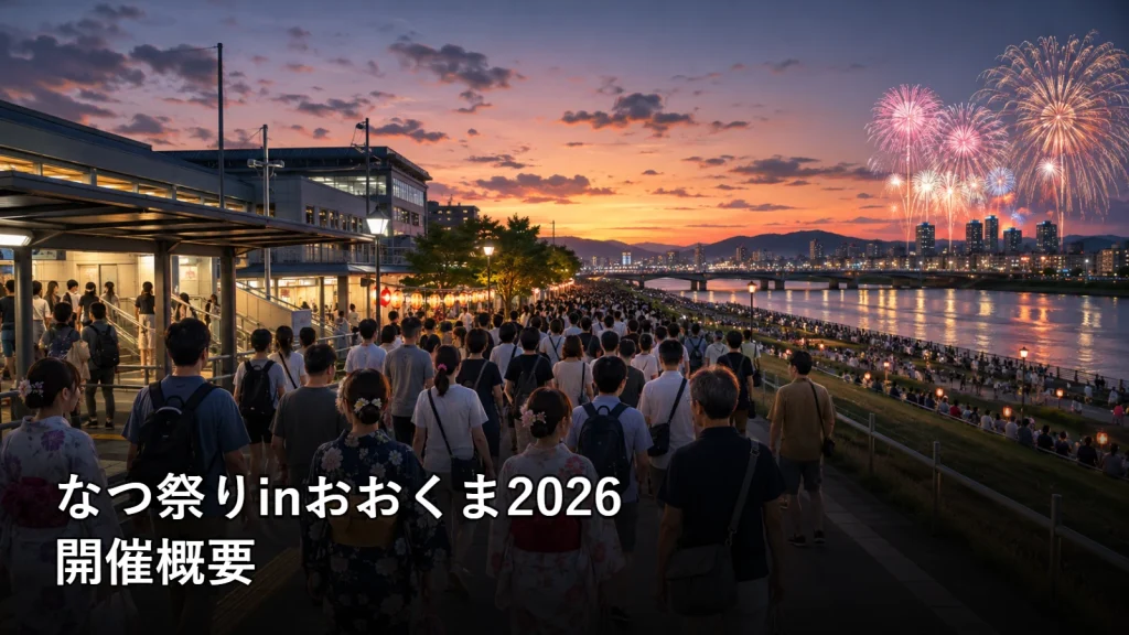 なつ祭りinおおくま2026の開催概要を紹介する画像