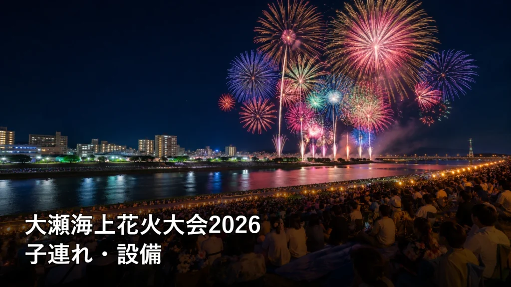 大瀬海上花火大会2026の子連れ・設備を紹介する画像