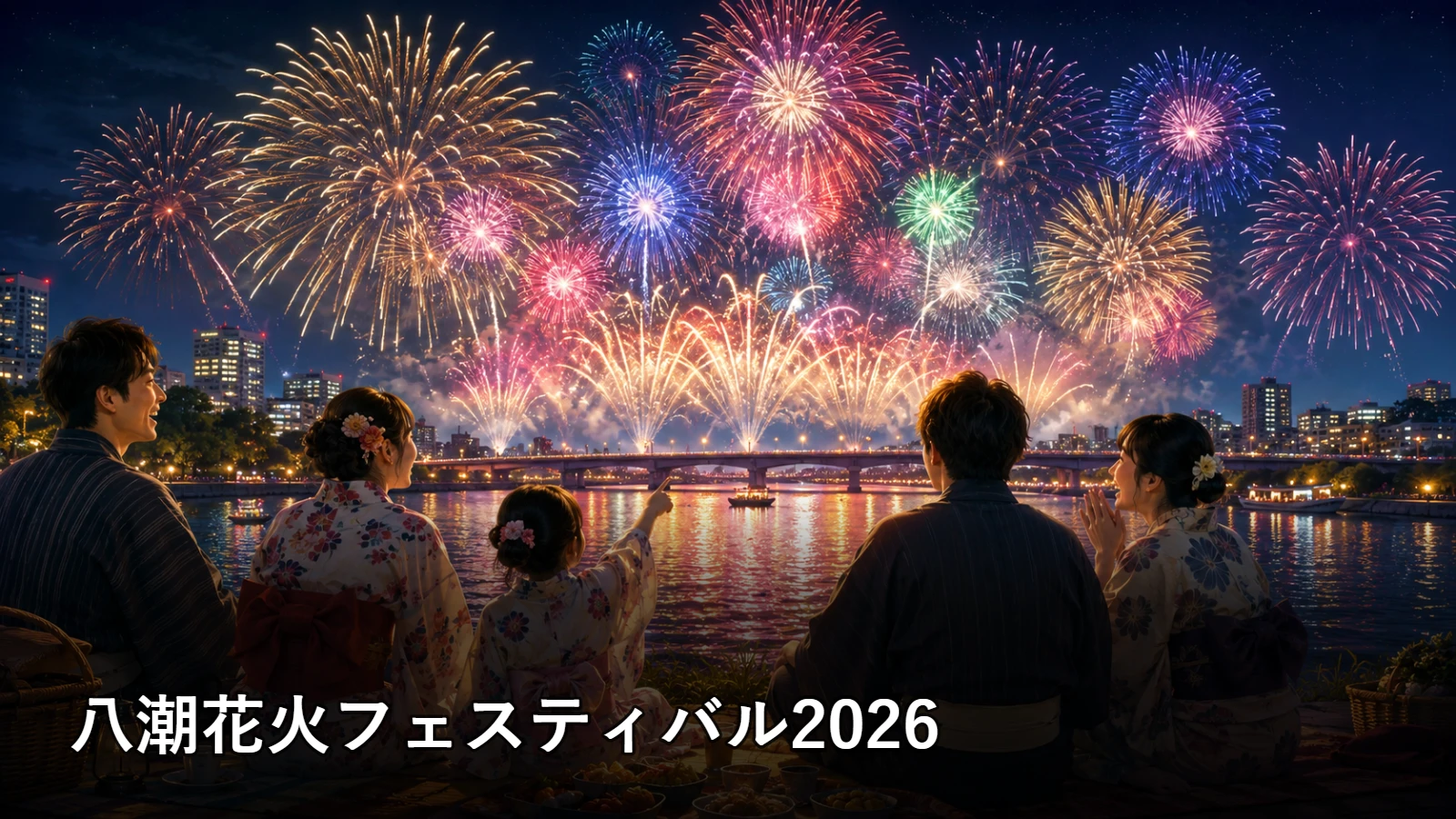 八潮花火フェスティバル2026の開催情報・観覧場所・アクセスを紹介するアイキャッチ画像